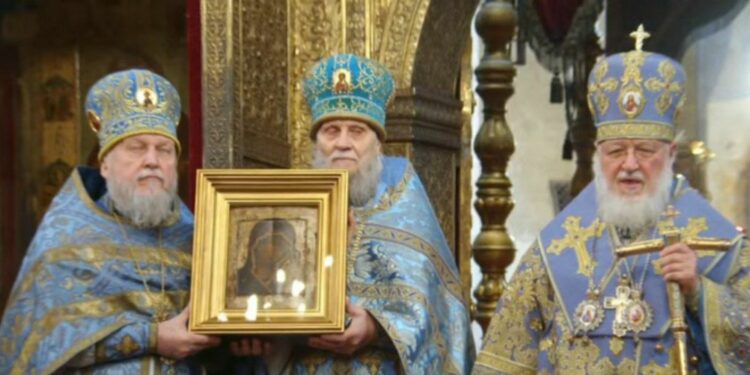 Патриарх Кирилл объявил об обретении подлинника Казанской иконы Божией Матери, фото: www.patriarchia.ru