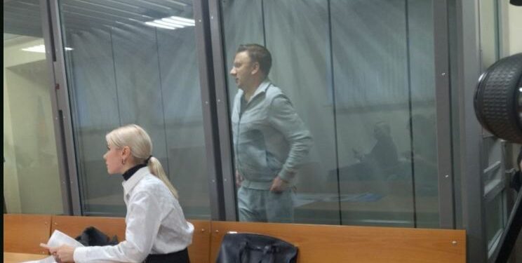 Михаил Асеев в суде, фото: Василина Григоренко