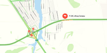 В Самарской области из-за метели перекрыли вторую трассу