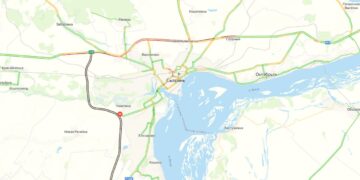 Из-за снегопада в Самарской области закрыли проезд по трассе «Обход города Сызрань»