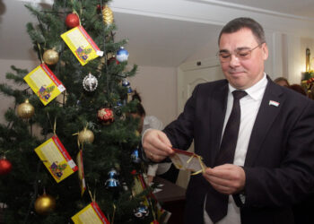 Дума Самары включилась в благотворительную акцию «Елка желаний» для детей Донбасса