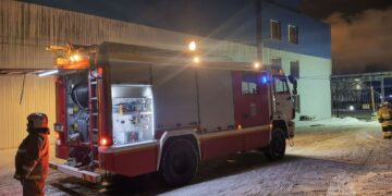 В Самаре 29 декабря горел завод полимерных материалов