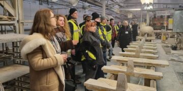 В гостях у завода «Самарский Стройфарфор» побывали учащиеся Кинельского государственного техникума