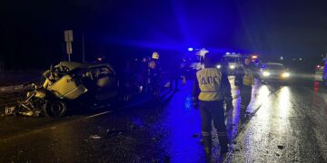 В Самарской области накануне Нового года в страшном ДТП погибли три человека