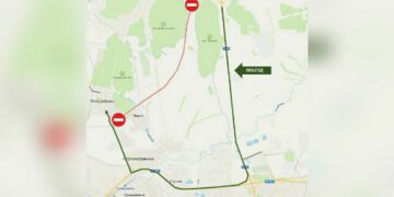 Движение по самарской магистрали «Центральной» закрыли до конца ноября