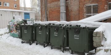 Уборкой и дезинфекцией самарских мусорок опять займется «Жиллидер»