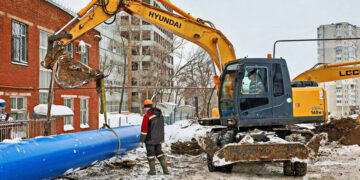 В Самаре идет самая масштабная в 2024 году реконструкция улицы XXII Партсъезда