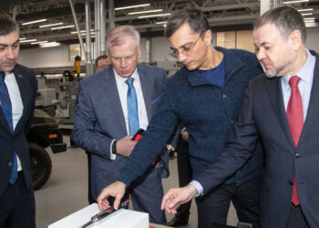 ТГУ продемонстрировал возможности своего нового технопарка депутату Госдумы Владимиру Гутеневу