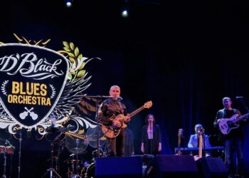 Владимир Аветисян и «D’Black Blues Orchestra» выступили для участников СВО и их семей