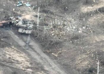 Мотострелки из Самары сожгли третий американский танк «Абрамс» в зоне СВО