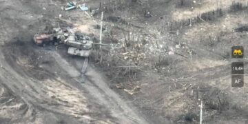 Мотострелки из Самары сожгли третий американский танк «Абрамс» в зоне СВО