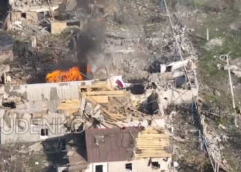 ВС РФ освободили Первомайское (ДНР), в селе подняли российские флаги