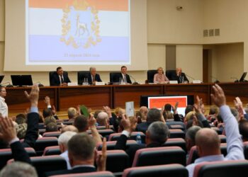 Елену Лапушкину переизбрали председателем регионального Совета муниципальных образований