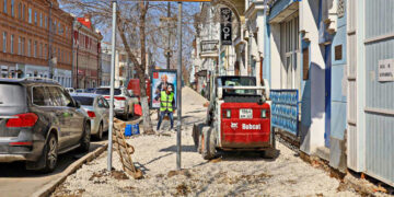 В Самаре обновляют улицу Куйбышева
