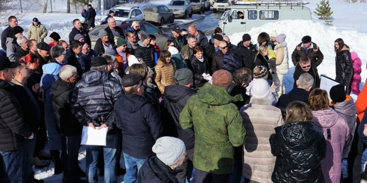 Сбор заявок на газификацию от СВГК в Висловке, фото: пресс-служба СВГК