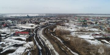 В Самарской области подтопило шесть низководных автомобильных мостов