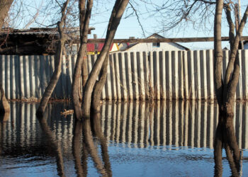 Снежная зима и теплая весна подарили Самарской области большой паводок