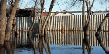 Снежная зима и теплая весна подарили Самарской области большой паводок