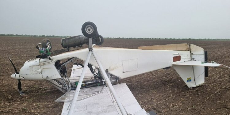 Украинский легкомоторный самолет переоборудованный в ударный БпЛА, фото: предоставлено специально OBOZ.INFO