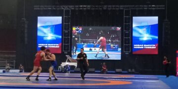 Борцы сошлись в Самаре за титул победителя «Новой высоты»