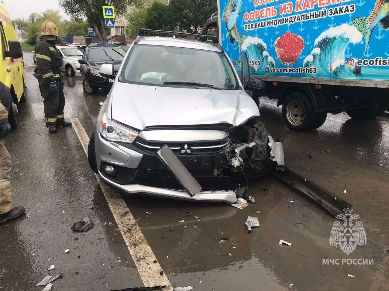 В Самаре в массовом ДТП пострадали семь человек, включая двоих детей -  oboz.info