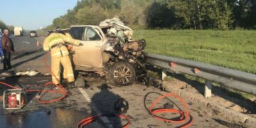 В Самарской области в массовом ДТП погибло четыре человека