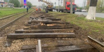 В Самаре второй этап ремонта трамвайных путей на улице Ново-Садовой начнется летом 2024 года