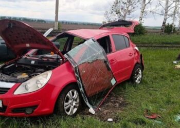 В Самарской области в ДТП пострадали двое детей и их мама