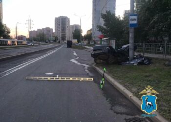 В Самаре 16 мая в ночном ДТП с молодым водителем погиб мужчина