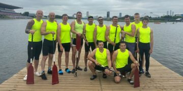 Команда гребцов с Александром Милеевым стали чемпионами России