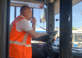 В Самаре прошел городской конкурс профмастерства среди водителей троллейбуса