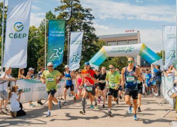 В Самаре на старт Зеленого Марафона Сбера вышли 6700 самарцев