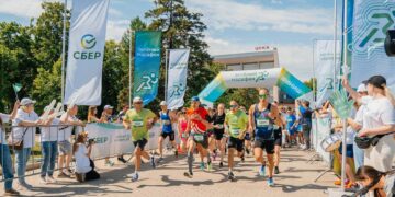 В Самаре на старт Зеленого Марафона Сбера вышли 6700 самарцев