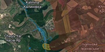 Российские войска активизировали наступление на Часов Яр и захватили крупный плацдарм 