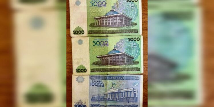 Узбекская валюта, фото: 63.fsin.gov.ru