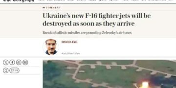 The Telegraph: истребители F-16 будут уничтожены, как только они прибудут на Украину