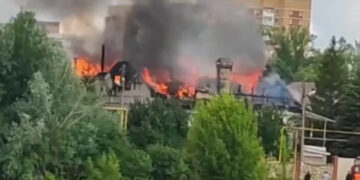 В Самаре начали сбор пожертвований вдове спикера губдумы, чей дом сгорел