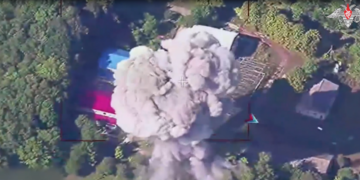 Удар «Искандера» сровнял с землей командный пункт 22-й бригады ВСУ в Курской области