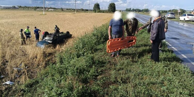 ДТП в Кошкинском районе, фото: ГУ МВД РФ по Самарской области