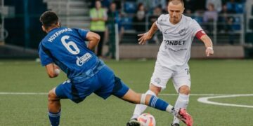 Футболисты «Акрона» сыграли голевую ничью с «Оренбургом»