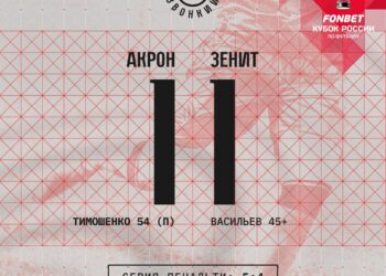 «Акрон» выиграл по пенальти у «Зенита» в Кубке России и вышел на второе место в группе