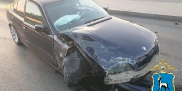 В Самаре в двух ДТП с участием BMW и пожилыми водителями пострадали три человека