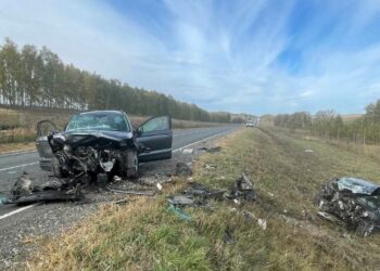 В Самарской области в ужасающем ДТП погибли двое детей