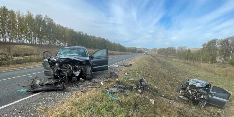 Смертельное ДТП в Шенталинском районе, фото: ГУ МВД РФ по Самарской области