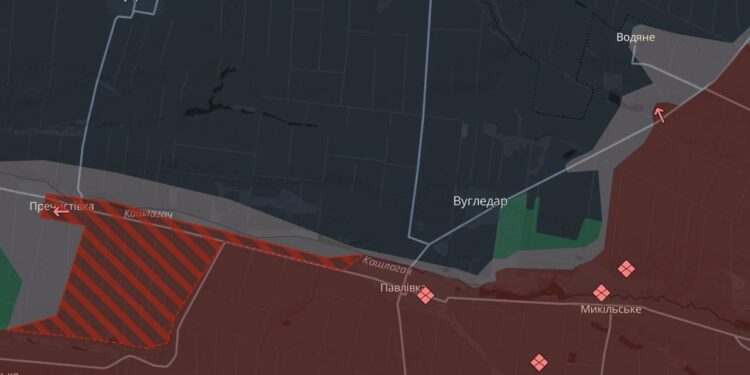 Российские войска продвинулись у Пречистовки к западу от Угледара, фото: соцсети