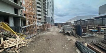 В Самаре на стройке ЖК «Московский» с высоты упал рабочий