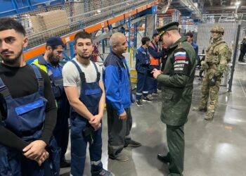 В Самаре со склада OZON отправили в военкомат 20 вчерашних иностранцев