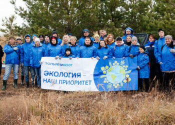 «Тольяттиазот» присоединился к экологической акции по посадке леса