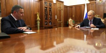 Путин назначил Александра Хинштейна врио губернатора Курской области