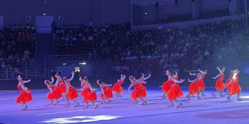 В Самаре 15 декабря завершился фестиваль синхронного катания «Мы вместе»